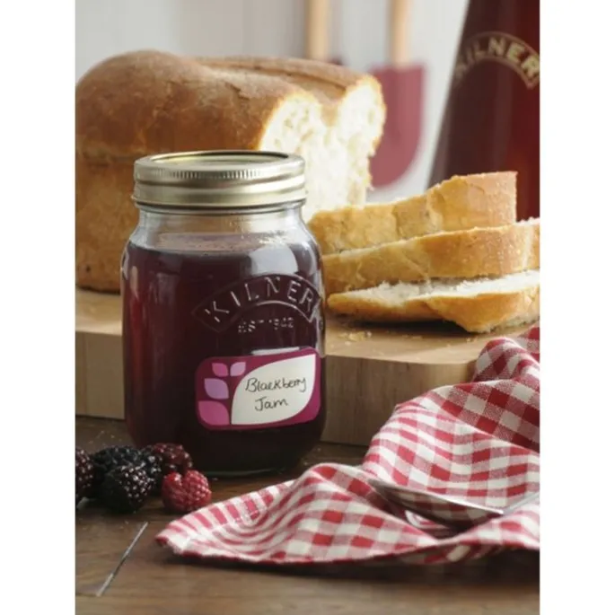 Tarro de cristal con tapa metálica dorada para sellado al vacío 250 ml - Kilner