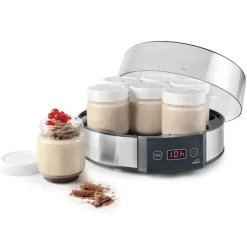Tarro de cristal con tapa para yogurtera - Lacor
