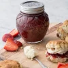 Tarro de cristal fresa, con tapa metálica plateada para sellado al vacío 400 ml - Kilner