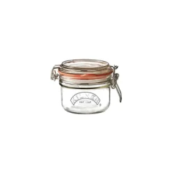 Tarro de cristal redondo con cierre hermético 125 ml - Kilner