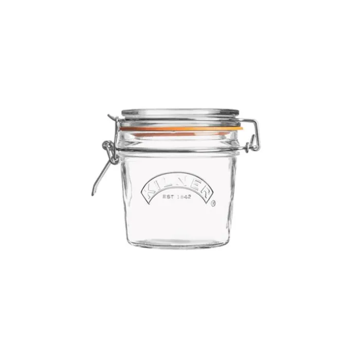 Tarro de cristal redondo con cierre hermético 350 ml - Cristal - Kilner