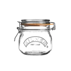 Tarro de cristal redondo con cierre hermético 500 ml - Kilner