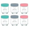 Tarros de cristal con tapa de silicona Kids 190 ml (6) - Kilner