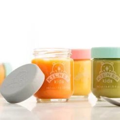 Tarros de cristal con tapa de silicona Kids 190 ml (6) - Kilner