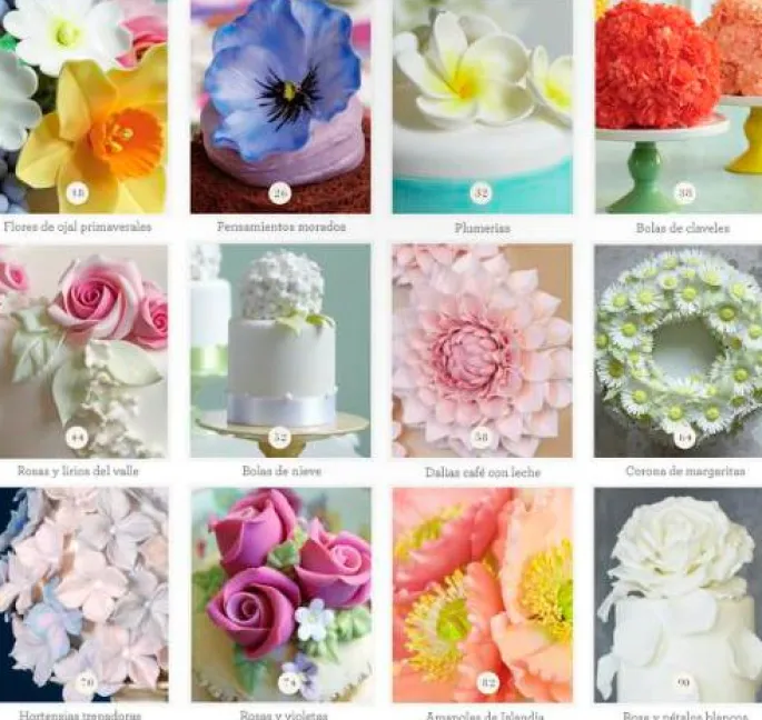 Tartas en flor - Peggy Porschen - Blume