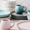 Taza coupe Sea Salt turquesa 320 ml - Cerámica de gres - Le Creuset