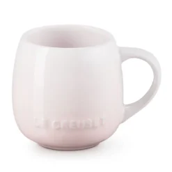 Taza coupe Shell Pink rosa 320 ml - Cerámica de gres - Le Creuset