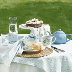Taza de cerámica con asa Christina White 350 ml - GreenGate