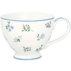 Taza de cerámica con asa Christina White 350 ml - GreenGate