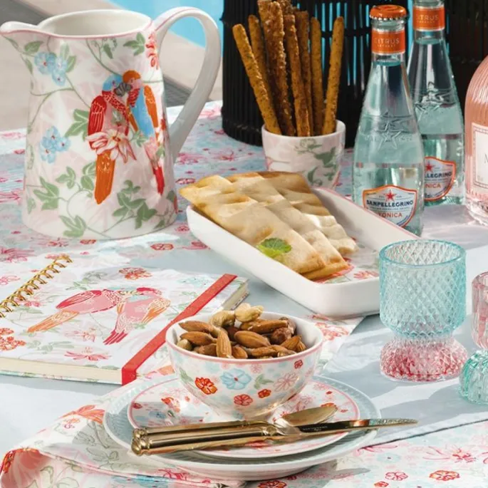 Taza de cerámica con asa Fallulah White 350 ml - GreenGate