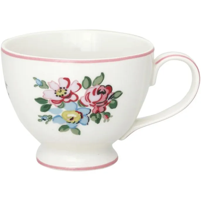 Taza de cerámica con asa Madison White 350 ml - GreenGate