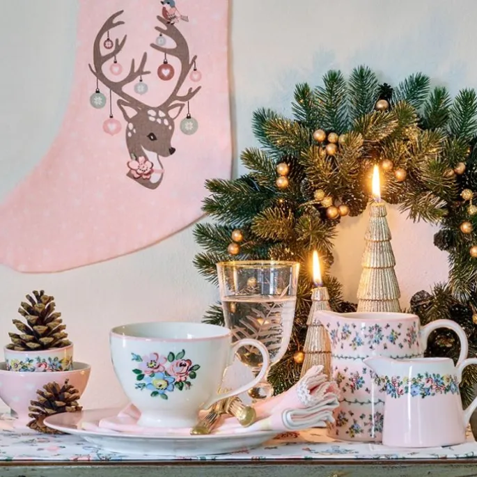 Taza de cerámica con asa Madison White 350 ml - GreenGate