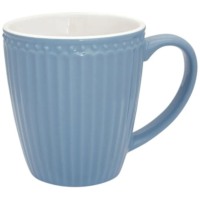 Taza de cerámica con asa Mug Alice Sky Blue - GreenGate