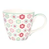Taza de cerámica con asa mug Rike White 250 ml - GreenGate