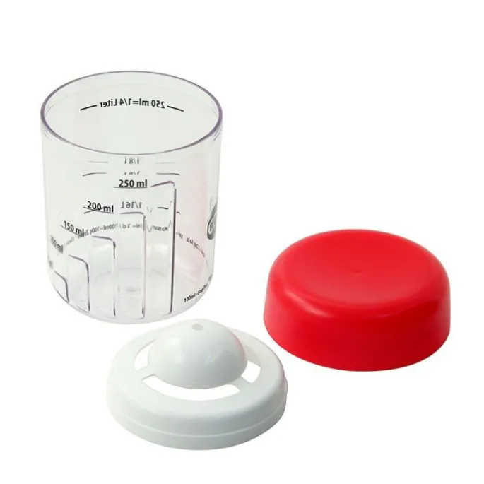 Taza medidora con separador de huevos 250 ml - Dr. Oetker