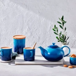 Taza 350 ml Azul Azure - Cerámica de gres - Le Creuset