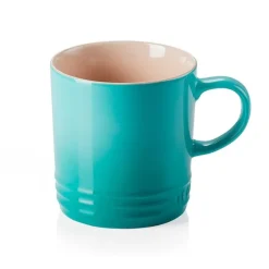 Taza 350 ml Azul Caribe - Cerámica de gres - Le Creuset