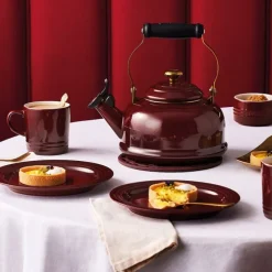 Taza 350 ml rojo granate Garnet - Cerámica de gres - Le Creuset