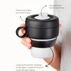 Taza plegable para llevar Mug To Go - Lékué