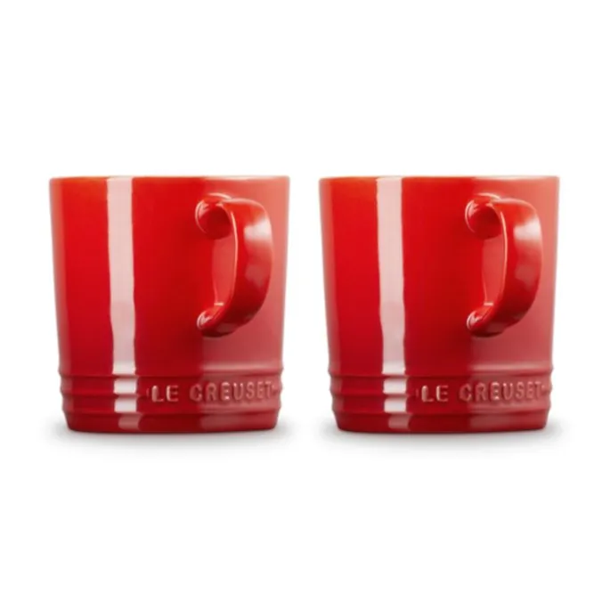 Tazas 350 ml London Cereza (2) - Cerámica de gres - Le Creuset