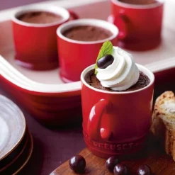 Tazas 350 ml London Cereza (2) - Cerámica de gres - Le Creuset