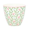 Tazón de cerámica para leche Lotta White 350 ml - GreenGate