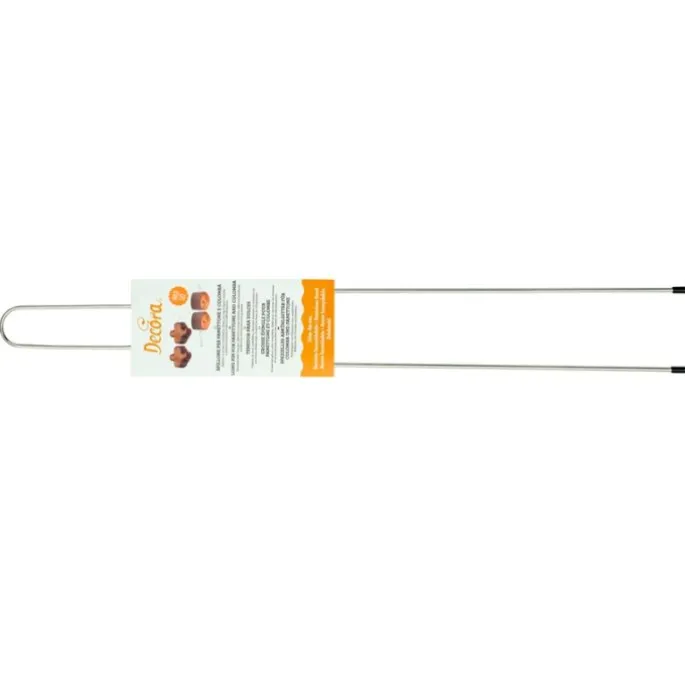 Tenedor pincho para enfriar 2 panettones y colombas boca abajo 62 cm - Decora