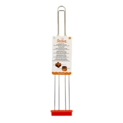 Tenedor pincho 4 puntas, para enfriar panettones y colombas boca abajo 52 cm - Decora