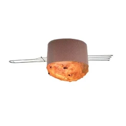 Tenedor pincho 4 puntas, para enfriar panettones y colombas boca abajo 52 cm - Decora