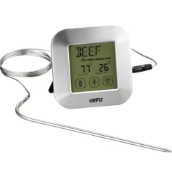 Termómetro con sonda y cable para asados 8,5 cm - Digital - Gefu