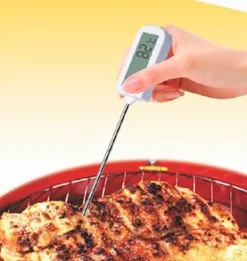 Termómetro digital con sonda para alimentos - Ibili