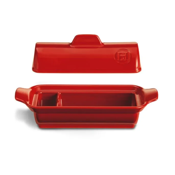 Terrina para foie gras roja 18,5 cm - Cerámica - Emile Henry