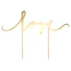 Topper Love dorado 23 cm - PartyDeco