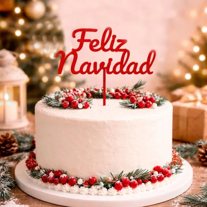 Topper Nombre o Texto Personalizado - 2 líneas