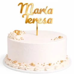 Topper Nombre o Texto Personalizado - 2 líneas