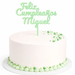 Topper Nombre o Texto Personalizado - 3 líneas