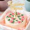 Topper Personalizado Bento cakes Mini tartas - Nombre o Texto 7 cm