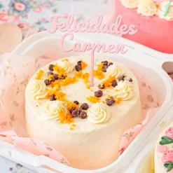 Topper Personalizado Bento cakes Mini tartas - Nombre o Texto 7 cm