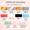 Topper personalizado cumple nombre y edad en círculo