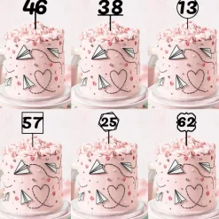 Topper personalizado Edad (8 cm)