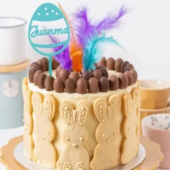 Topper personalizado Huevo de Pascua Varios diseños (8 cm)
