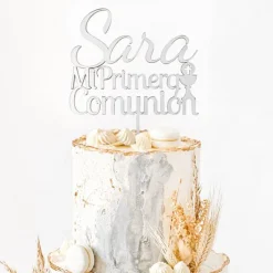 Topper personalizado Mi Primera Comunión nombre