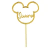 Topper personalizado para tartas Mickey Mousse (12 cm)