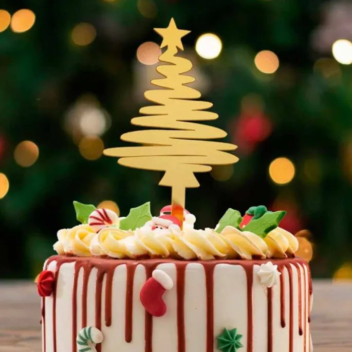 Topper árbol de Navidad 16,5 cm - Dekora
