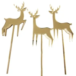 Toppers acrílicos renos Navidad (3)