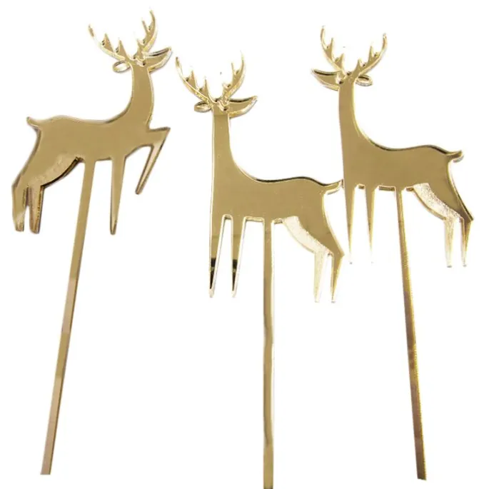 Toppers acrílicos renos Navidad (3)