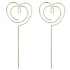 Toppers corazones dorados - PartyDeco