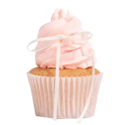 Toppers lazos blancos para tartas coquette y cupcakes (8) - PME