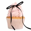 Toppers lazos negros para tartas coquette y cupcakes (8) - PME