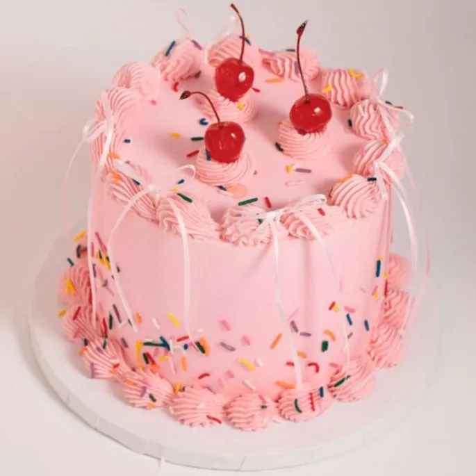 Toppers lazos rosas claros para tartas coquette y cupcakes (8) - PME